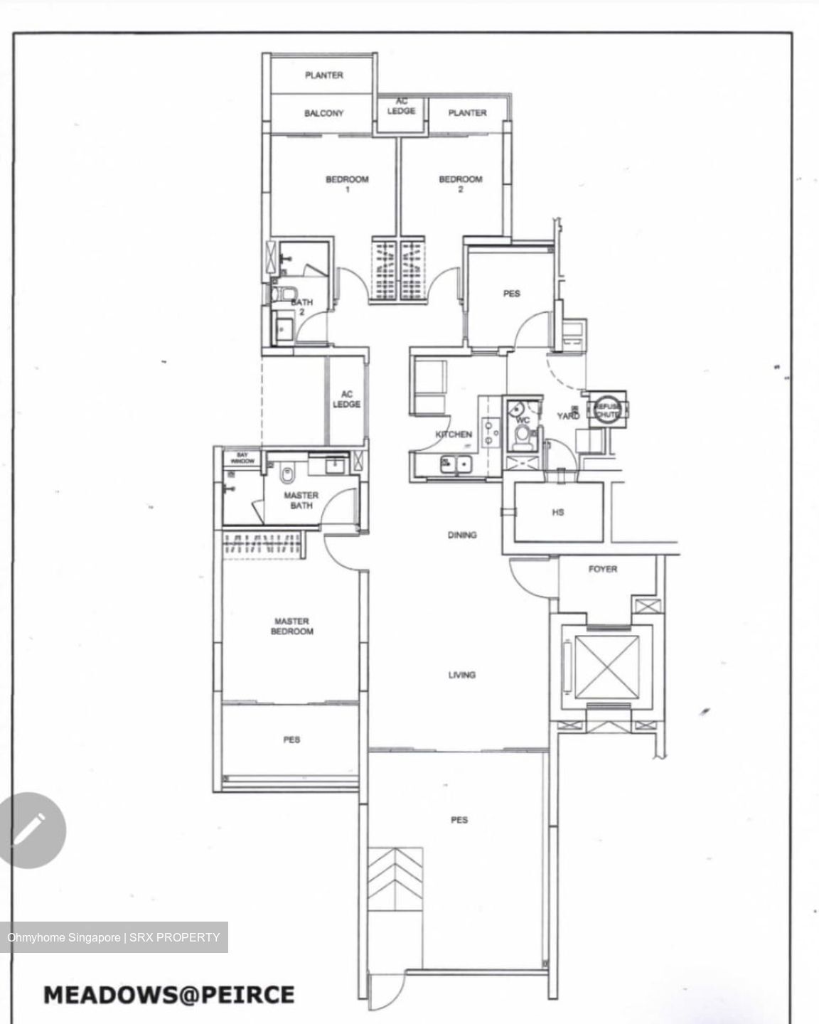 Meadows @ Peirce (D26), Condominium #621546111